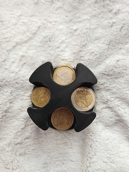 Евро Монетник за автомобил кола МПС. Car Euro coin holder.