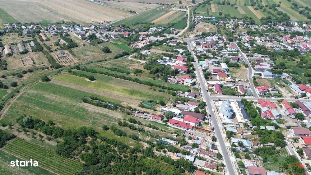 Teren  4.699mp sat Milcov de vanzare la sosea