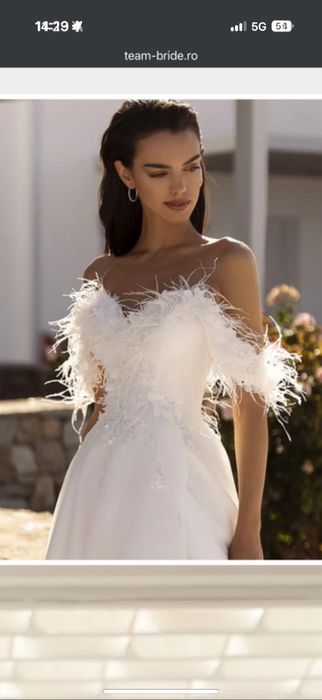 Rochie de mirrasa Vivian atelier Team Bride