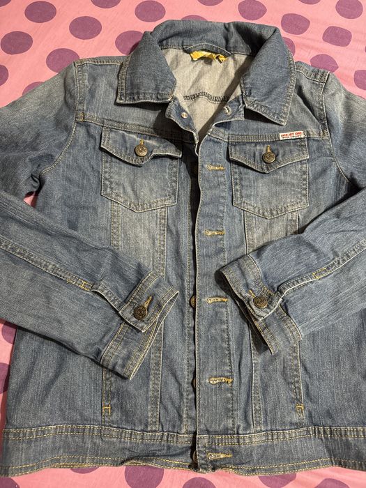 Джинсовая куртка на 9-10 лет