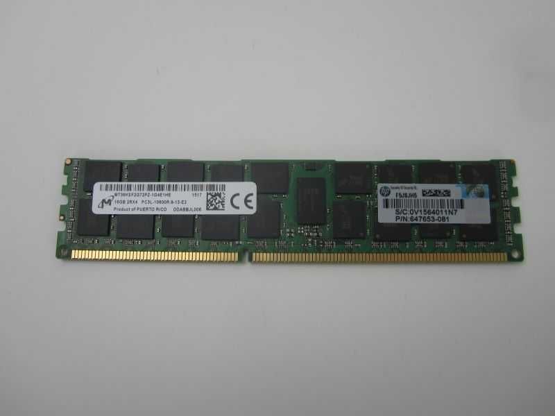 Memorie Server Micron 16Gb 32gb DDR3 1333 10600R ECC REG MT36KSF2G72PZ