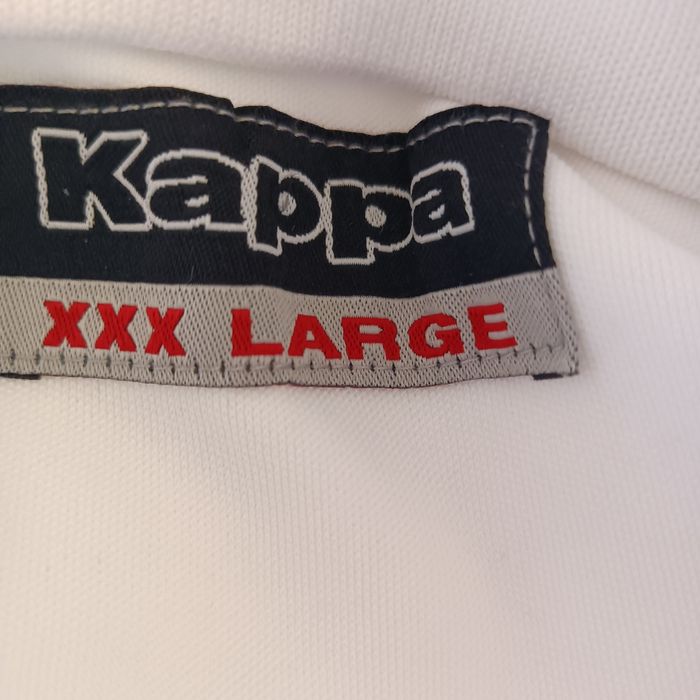 Бяло горнище КАPPA,XXXL