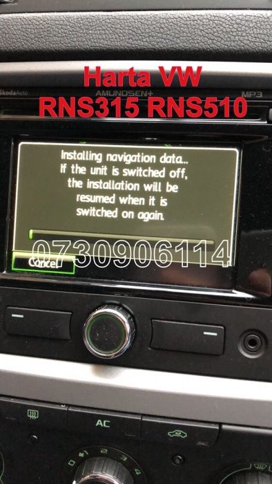 SD CARD navigatie VW RNS 315 310 Golf Passat   Seat Romania 2022