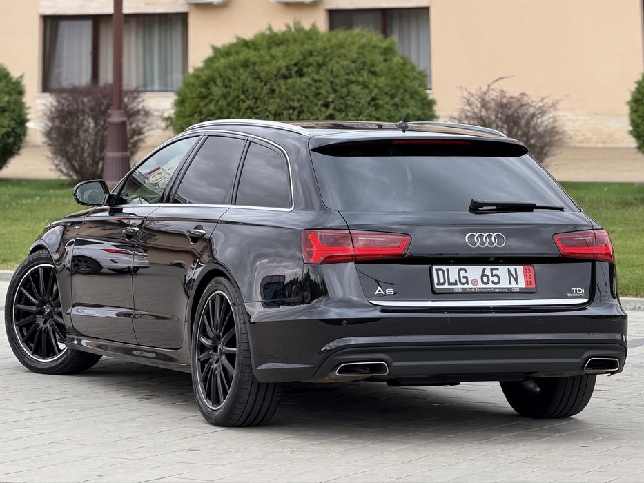 Audi A6 “ Facelift/S-Line/Quattro “ Perne / Bose / Padele / Cameră / CarPlay / Distronic+ / Amprete / Head Up Display TOP