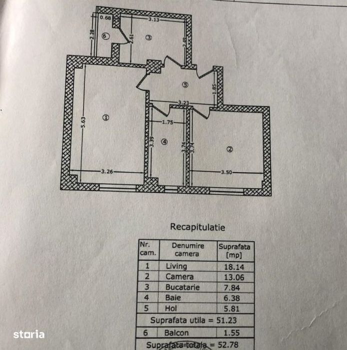 Apartament 2 camere-decomandat-Sos. Chitilei-de vanzare