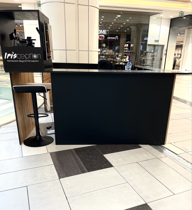 Търговски щанд / павилин /киоск 3x2 Модерен MDF + LED