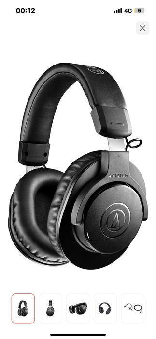 Наушники Audio Technica ATH M20xBT