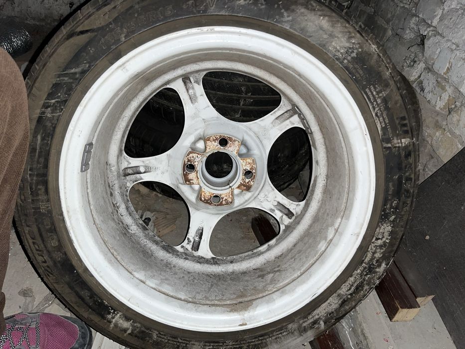 Продам диски с резиной 4х100