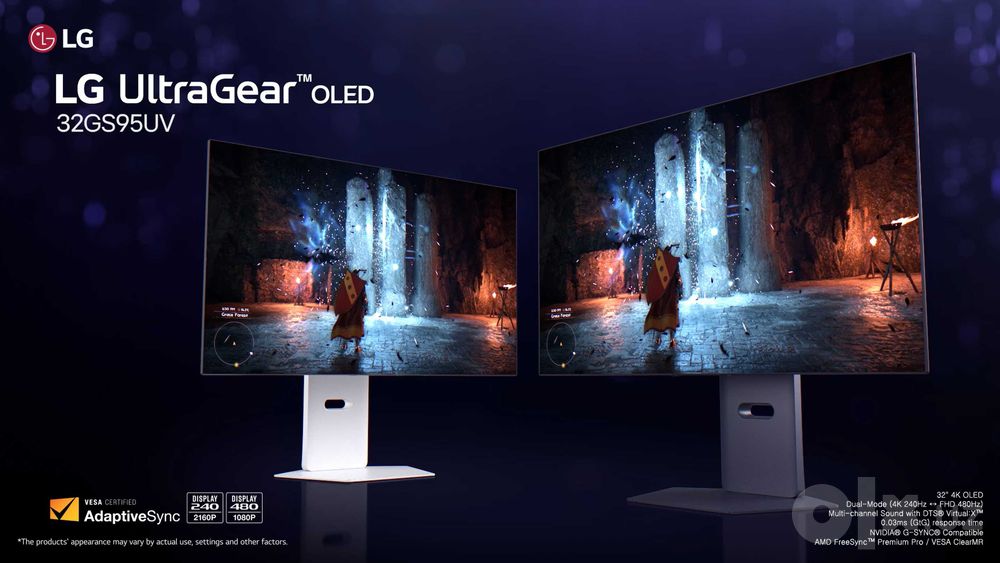 LG UltraGear OLED 32GS95UE — 4K 240Hz / FHD 480Hz