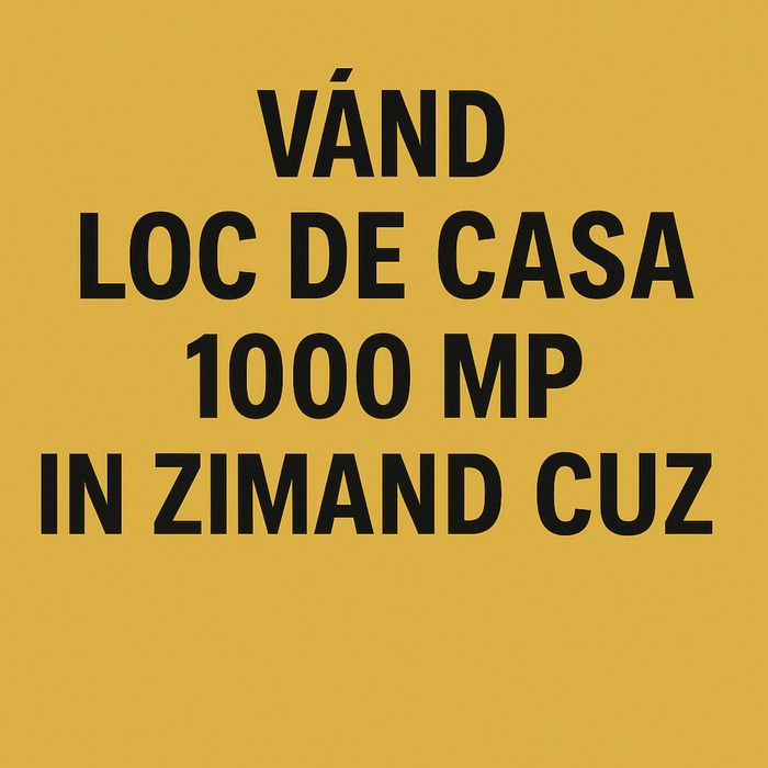 Loc de casa zimand cuz