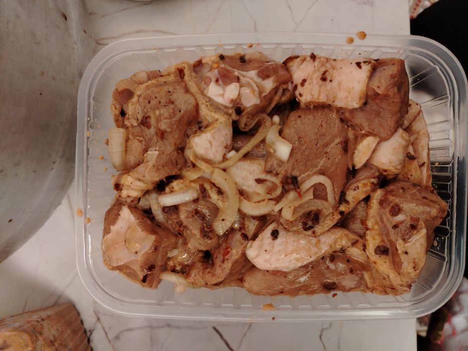 Шашлык маринованный