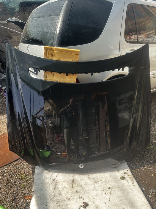 W211 E500 дорестайлинг. Капот, коышка багажника, двери.