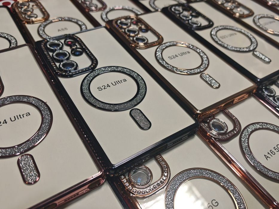 Samsung Galaxy A26,A36,A56,S24,S23/S24 Ultra,A16,A15 блестящи силикони