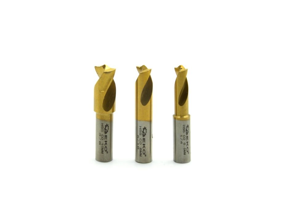 Свредла за точкови заварки 6.5мм, 8мм и 10мм к-т 3бр