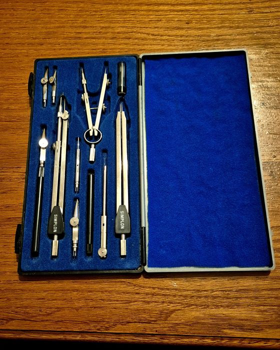 Trusa desen tehnic / compas TECNICO S/52 - Model Vintage Profesional