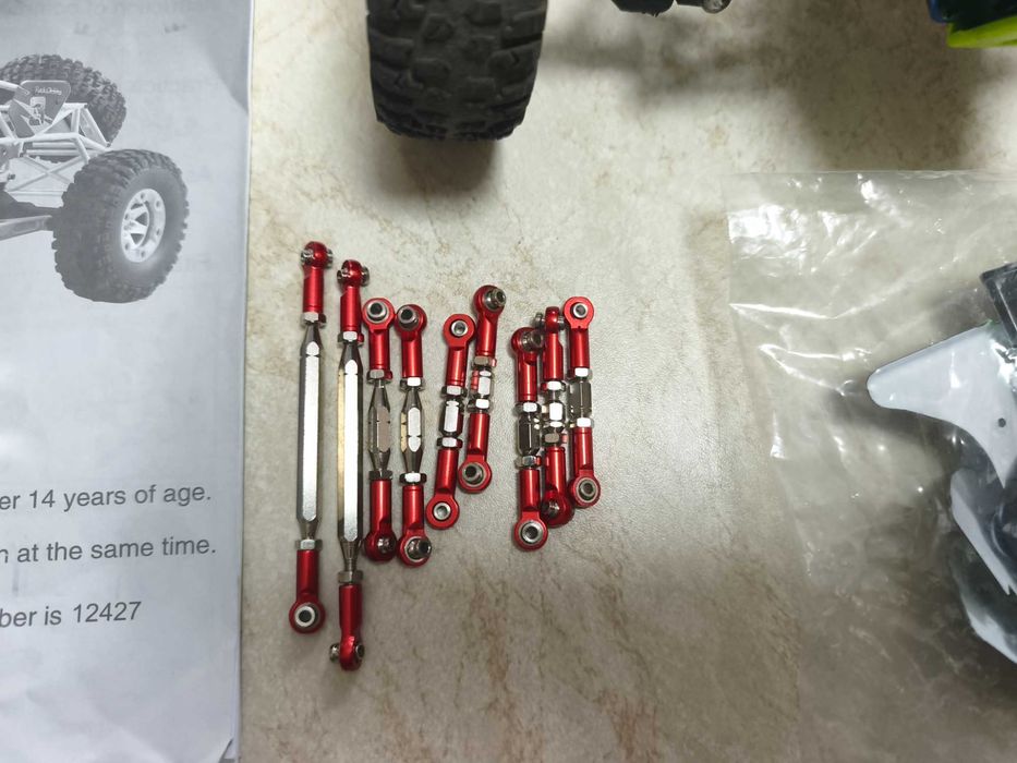 Vand RC Car Wltoys 12427 BUGGY 1:12 – complet, foartre bine itnretinut plus upgrade-uri