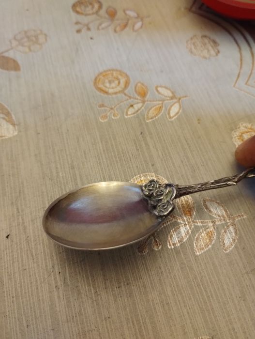 Lingurita argint masiv 800