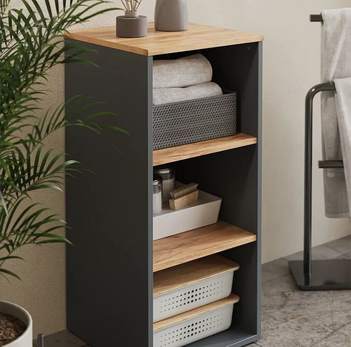 Шкаф с открити рафтове Vicco