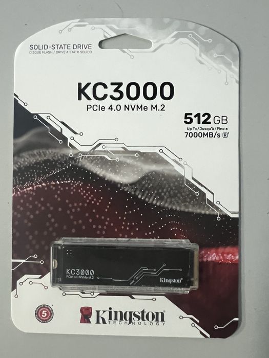 Ssd 512 gb kc3000