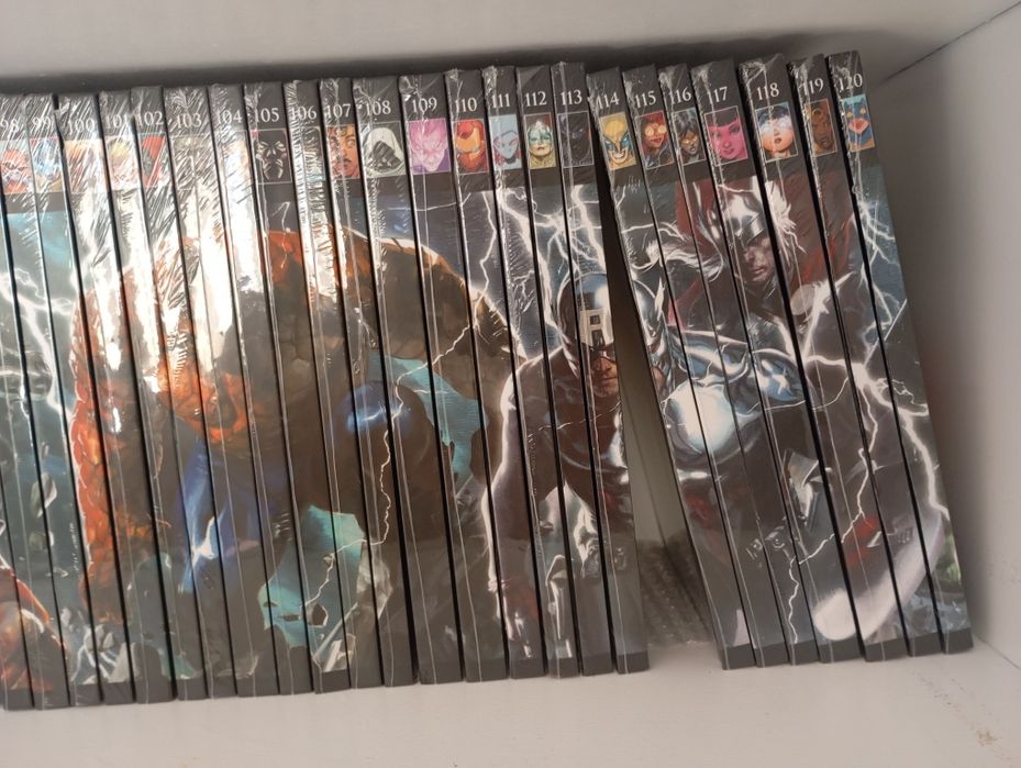 Спиния Марвел, Колекция Марвел, Марвел комикси колекция 1-120 Пълна