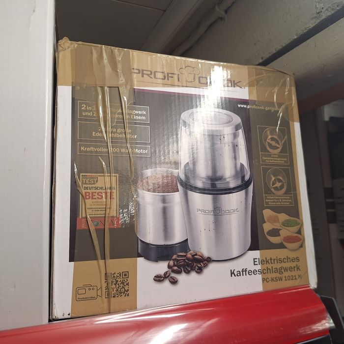 Кафемелачка + острие за раздробяване на ядки,билки и други ProfiCook