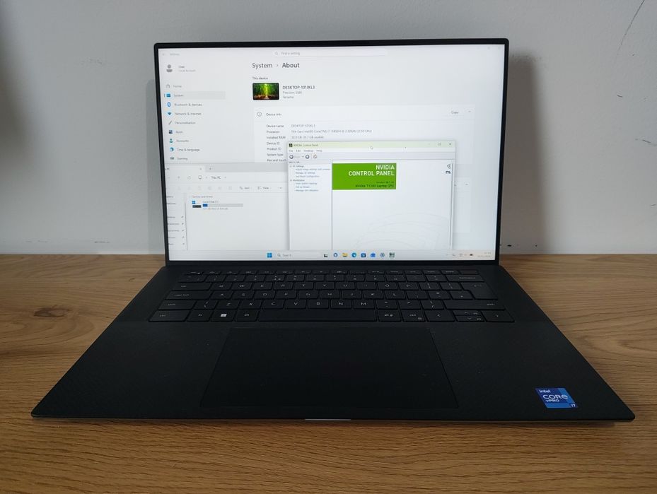 Dell Precision 5560 i7-11 32gb RAM T1200