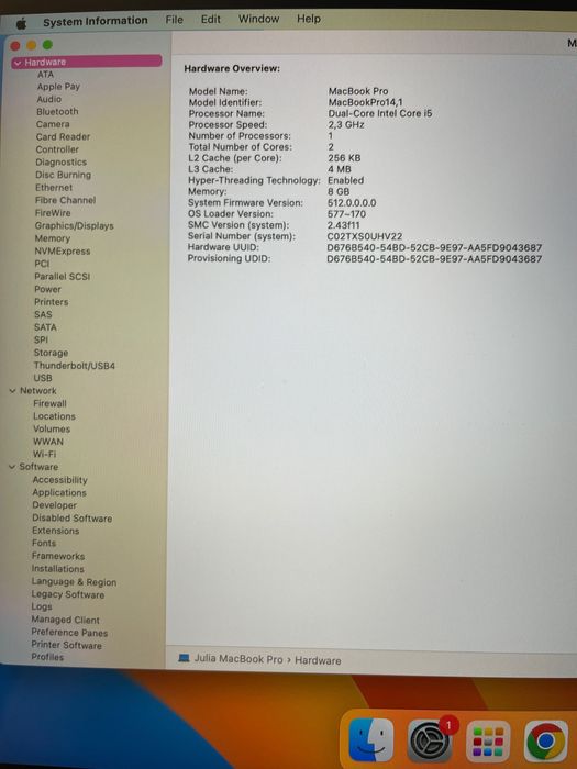 MacBook Pro 13’’ 2017