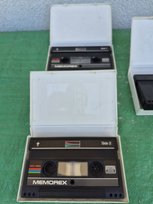 Vând 5 casete video 2000 VCC originale Grundig, Siemens, Sony 120,240,