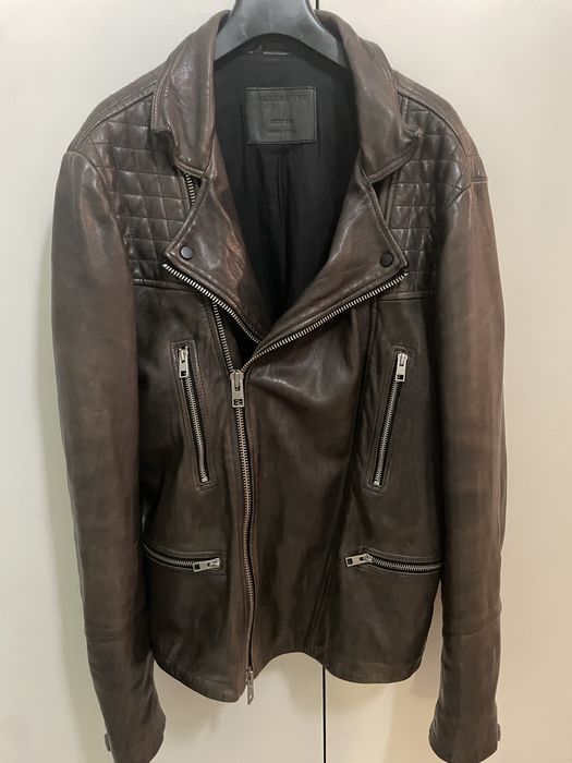 Geaca piele All Saints originala