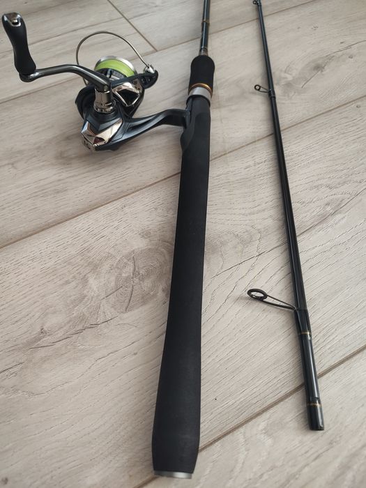 Продавам спинингова въдица Filstar Black Shadow + Shimano Miravel