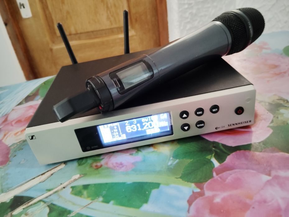 Microfon sennheiser ew 100 g4 835 made in Germany !!  (Shure, dynacord