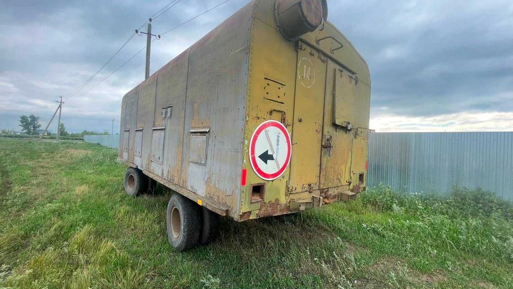 Вагончик жилой на колесах