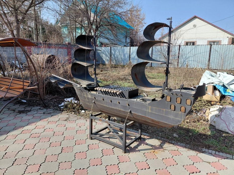 Мангал ручная от пиратов