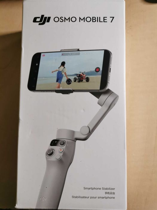 Sistem de stabilizare DJI Osmo Mobile 7,Bt 5.1, 3 axe,alb,sigilat