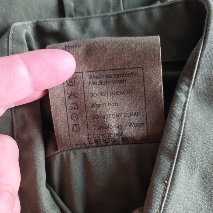 Camasa cu epoleti. Maneca lunga. Militara, culoare Olive. Masura 38-40
