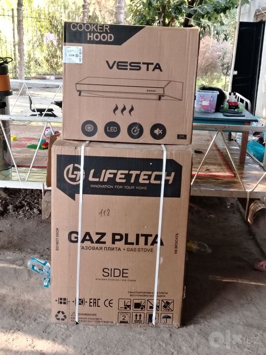 Gaz plita va  vitechka sotaman