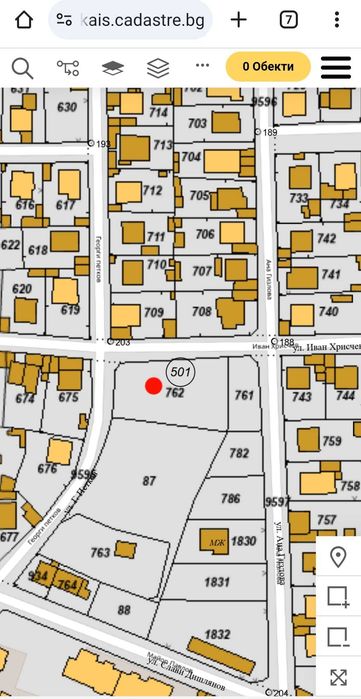 Продава се Парцел в Пловдив, Южен - 1156 кв.м за 55 €/кв.м - Снимка #1