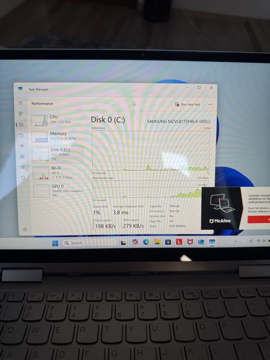 Laptop Lenovo Yoga C740-14IML | i7-10510U | 16GB RAM | SSD 1TB NVMe | Touchscreen