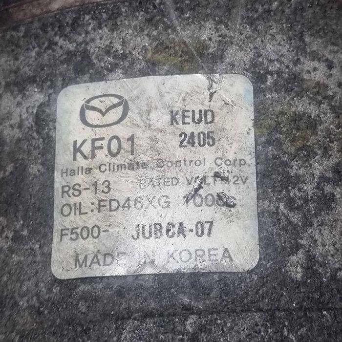 Compresor clima Mazda CX - 5 Facelift 2.2 Diesel 2015 - 2017 150CP SHY1 (835) Diesel ...