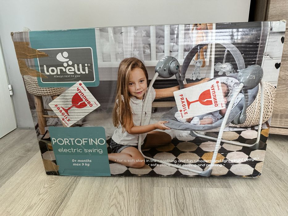 ДО КРАЯ НА СЕДМИЦАТА! Чисто нова люлка за бебе lorelli