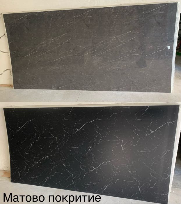 PVC/ПВЦ декоративни стенни панели / плоскости за стена тип Мрамор