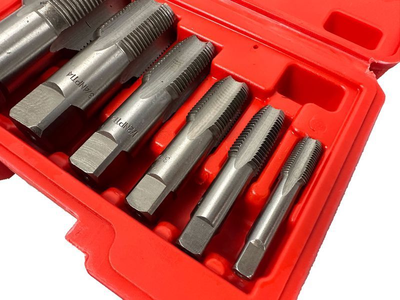 Комплект метчици за тръби 6 части gebo tools