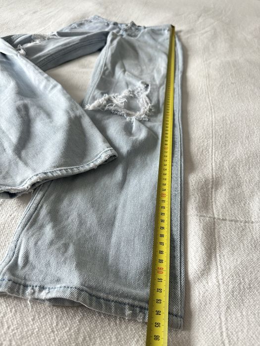 Blugi rupti XS talie inalta