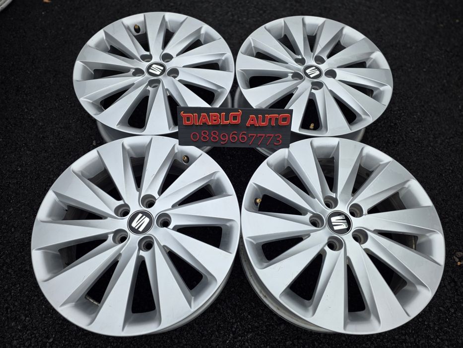 Джанти оригинални 16 5х100 6J ET45 Seat,VW,Skoda