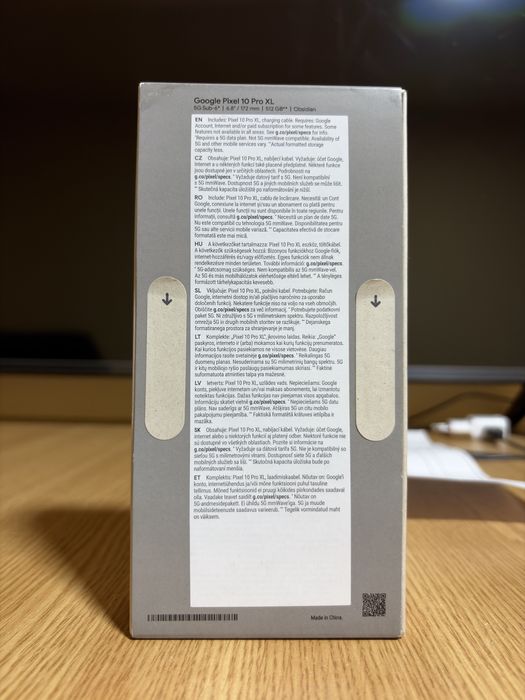 Vand Google Pixel 10 Pro XL 512GB
