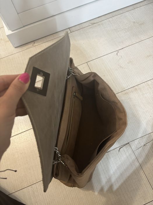 Geanta din piele naturala