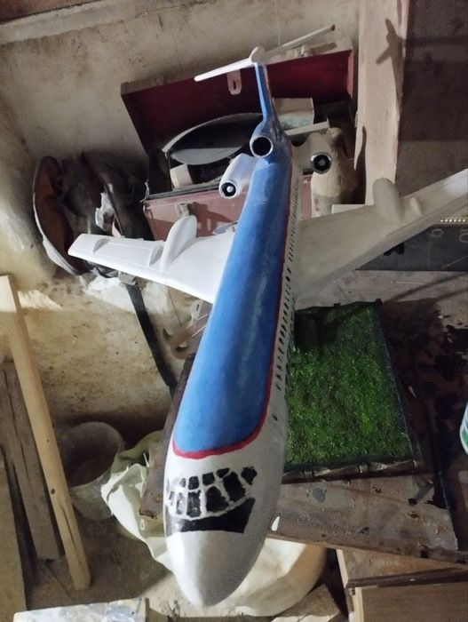 макет самолёта ту 154м