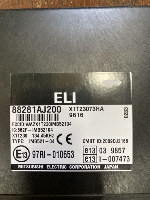Subaru legacy 2011г 2.0d 150ks комфорт модул