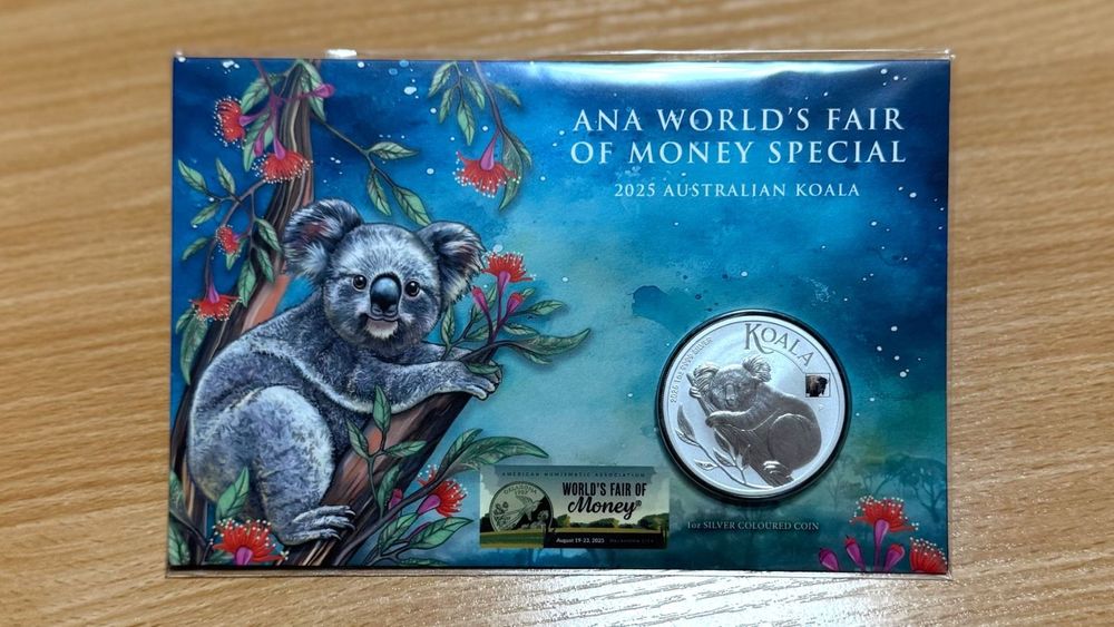 Колекционерска сребърна монета коала - 1 oz