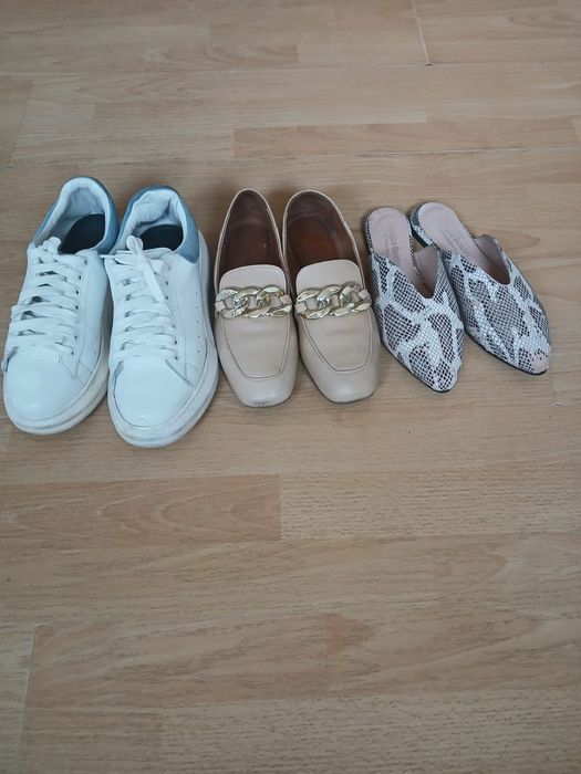 Кожаная обувь 38-39 размер новые и б/у